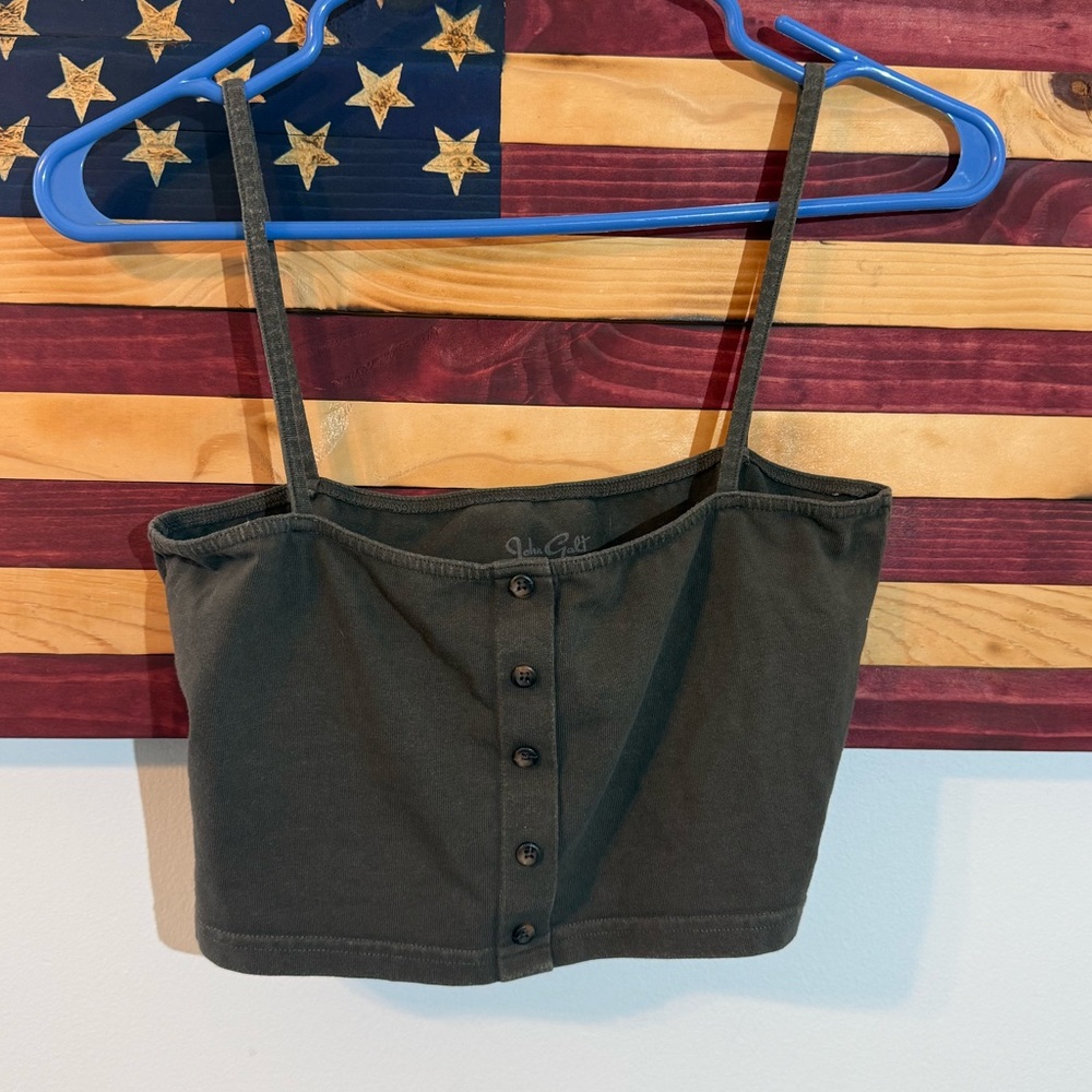 Brandy Melville Brown Cotton Tank Top